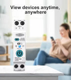TOMZN 10-in-1 Smart WiFi Circuit Breaker Switch (63A) – Overload, Voltage & Leakage Protection with Timer & App Control