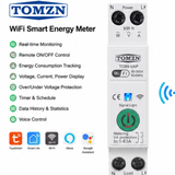 Tomzn 63A Smart Wifi Circuit Breaker TOB9-VAP
