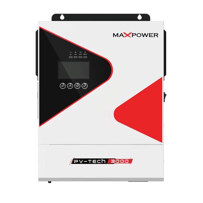 MaxPower PV Tech 3000 – 3KW Hybrid Solar Inverter