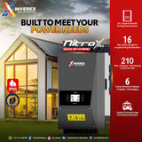 Inverex Nitrox 10KW Single Phase 48V Hybrid Inverter – 16000W Max PV Input