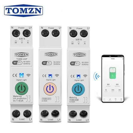 Tomzn 63A Smart Wifi Circuit Breaker TOB9-VAP