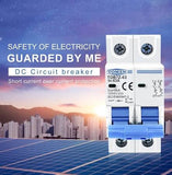 2P DC 1000V Solar Mini Circuit Breaker 32A DC MCB for PV System